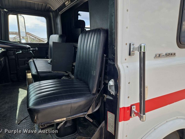 image for item EW0209 1977 Mack CF-600 pumper fire truck