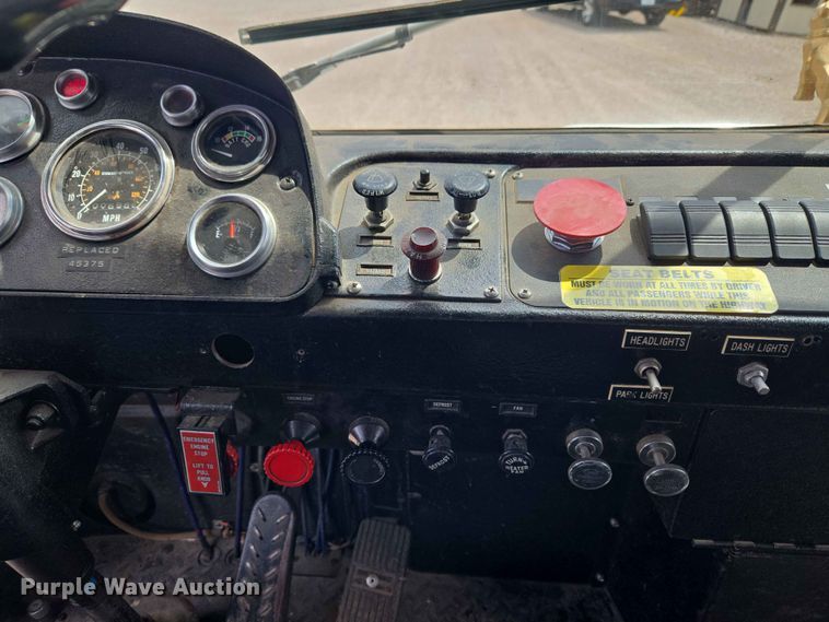 image for item EW0209 1977 Mack CF-600 pumper fire truck