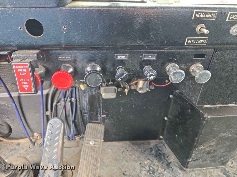 image for item EW0209 1977 Mack CF-600 pumper fire truck
