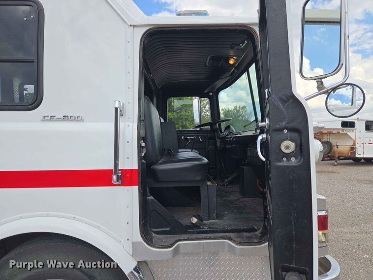 image for item EW0209 1977 Mack CF-600 pumper fire truck
