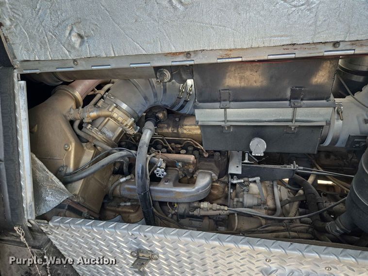 image for item EW0209 1977 Mack CF-600 pumper fire truck