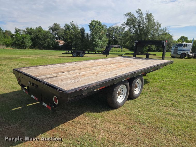 image for item EW0335 Shop built equipment trailer
