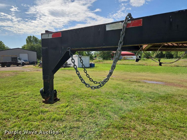 image for item EW0335 Shop built equipment trailer