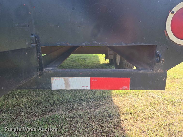 image for item EW0335 Shop built equipment trailer
