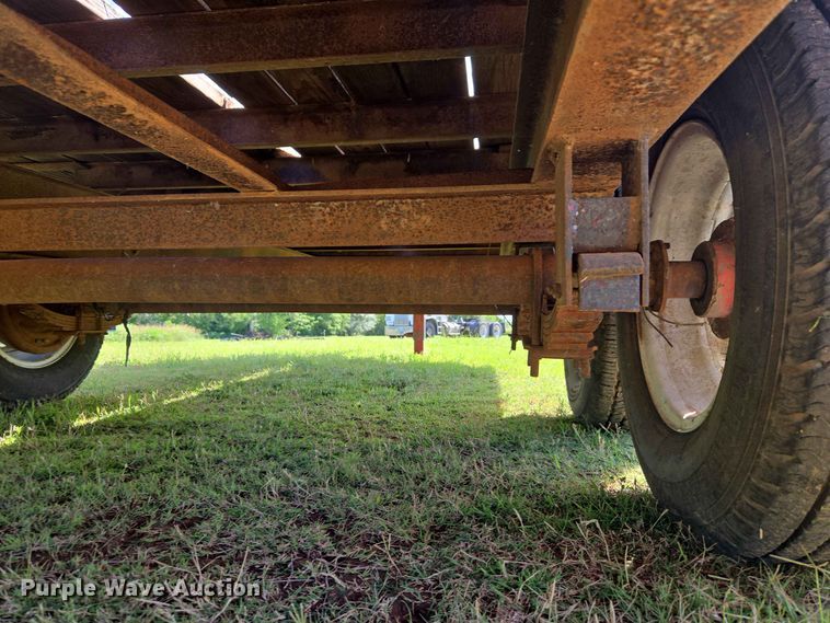 image for item EW0335 Shop built equipment trailer