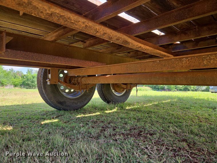 image for item EW0335 Shop built equipment trailer