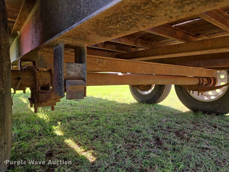 image for item EW0335 Shop built equipment trailer