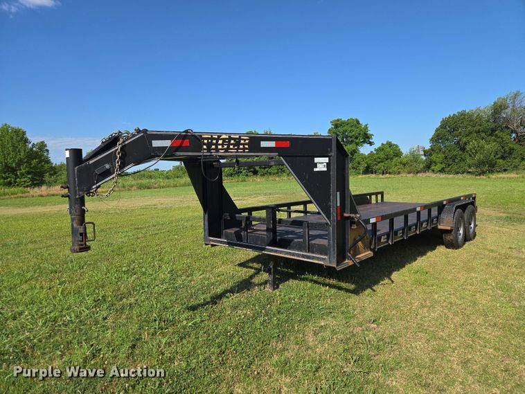 image for item EW0336 2017 Double A Trailers INC. Tiger equipment trailer