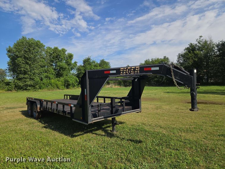 image for item EW0336 2017 Double A Trailers INC. Tiger equipment trailer