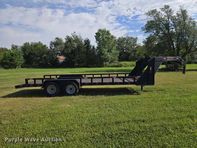 image for item EW0336 2017 Double A Trailers INC. Tiger equipment trailer