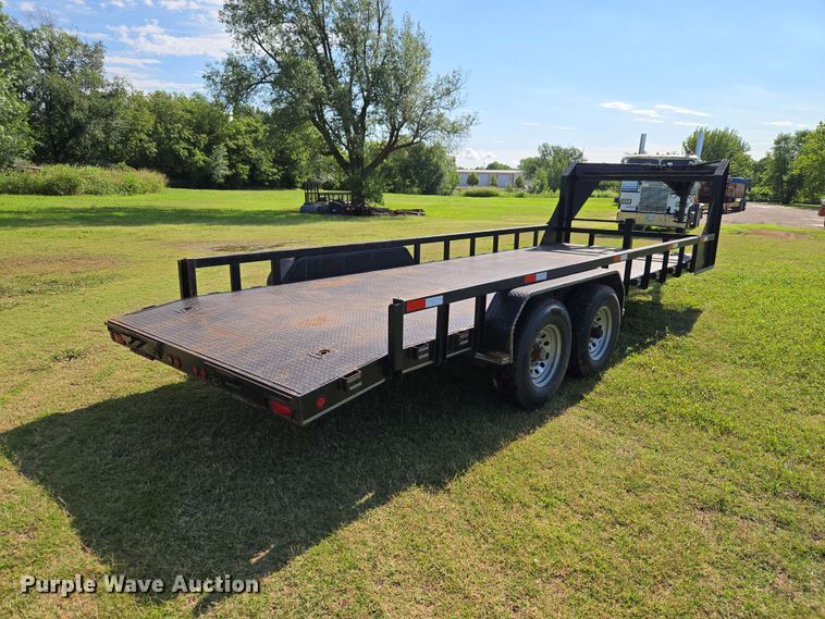 image for item EW0336 2017 Double A Trailers INC. Tiger equipment trailer