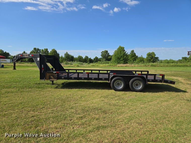 image for item EW0336 2017 Double A Trailers INC. Tiger equipment trailer