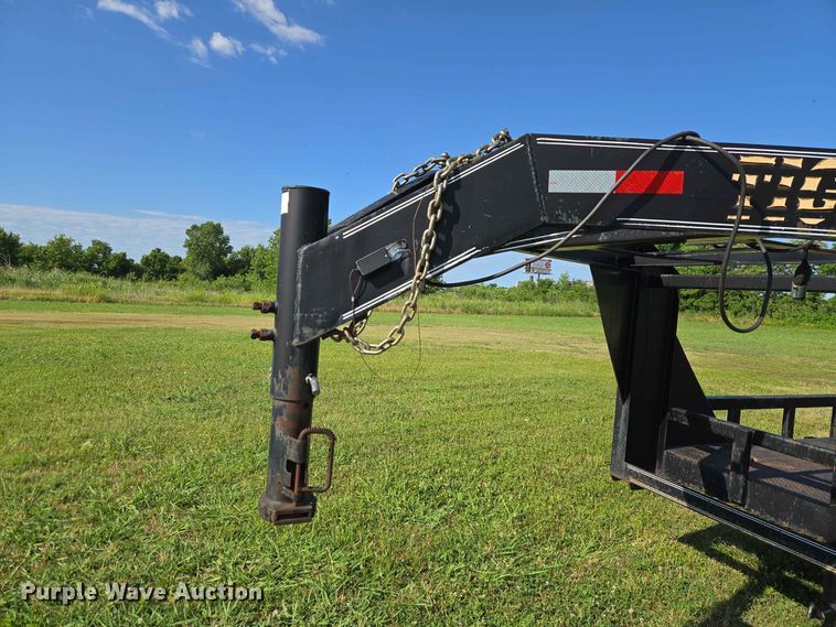 image for item EW0336 2017 Double A Trailers INC. Tiger equipment trailer