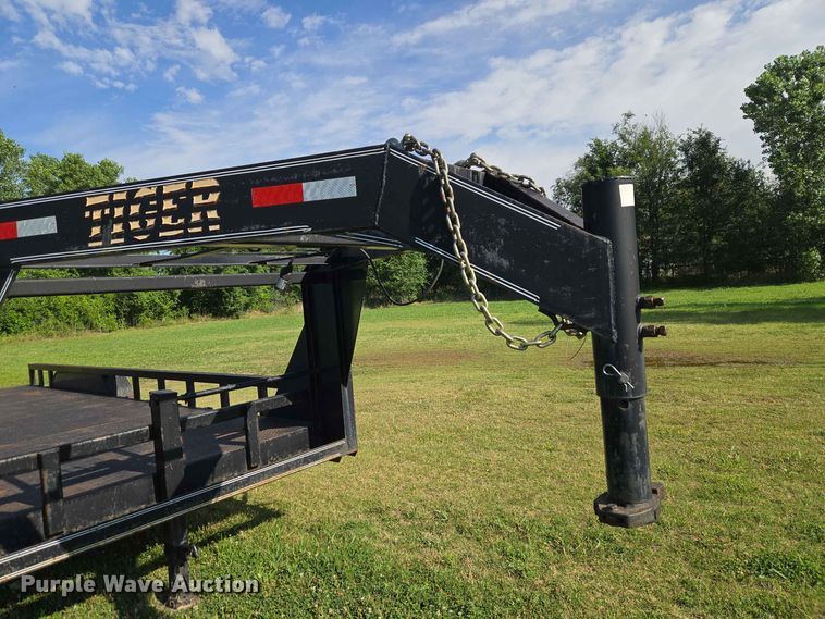 image for item EW0336 2017 Double A Trailers INC. Tiger equipment trailer