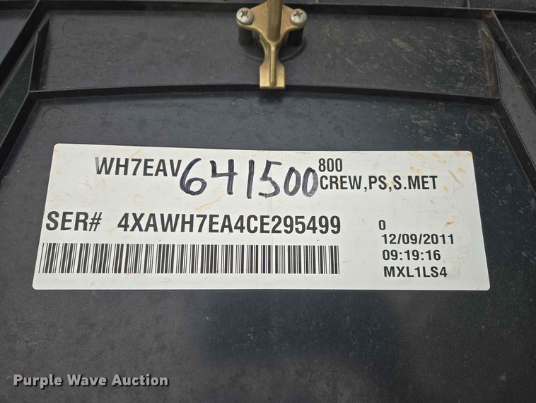 image for item EW0338 2012 Polaris Ranger 800 EFI utility vehicle