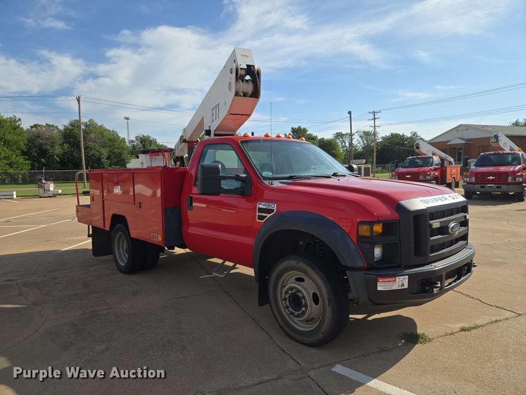image for item EW0384 2008 Ford F450 Super Duty bucket truck