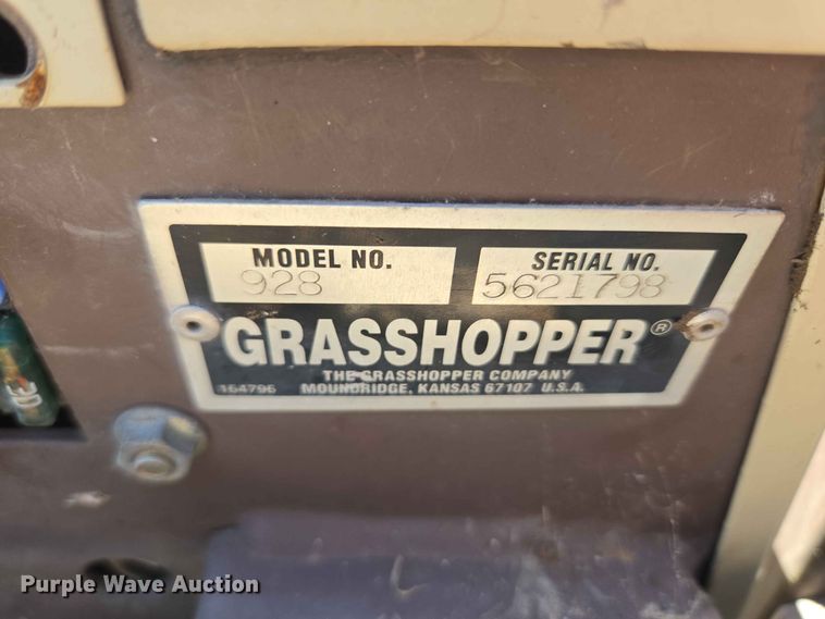 image for item EW0427 2006 Grasshopper 928D ZTR lawn mower