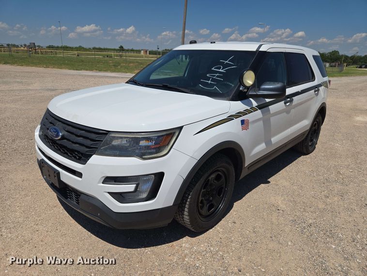image for item EW0437 2017 Ford Explorer Police SUV