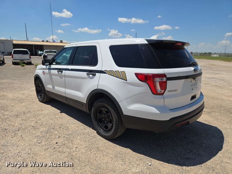 image for item EW0437 2017 Ford Explorer Police SUV