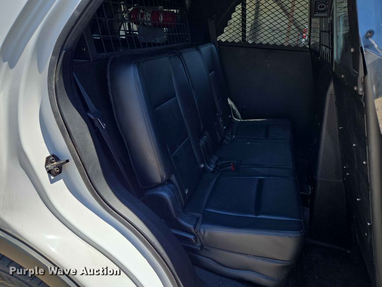 image for item EW0437 2017 Ford Explorer Police SUV