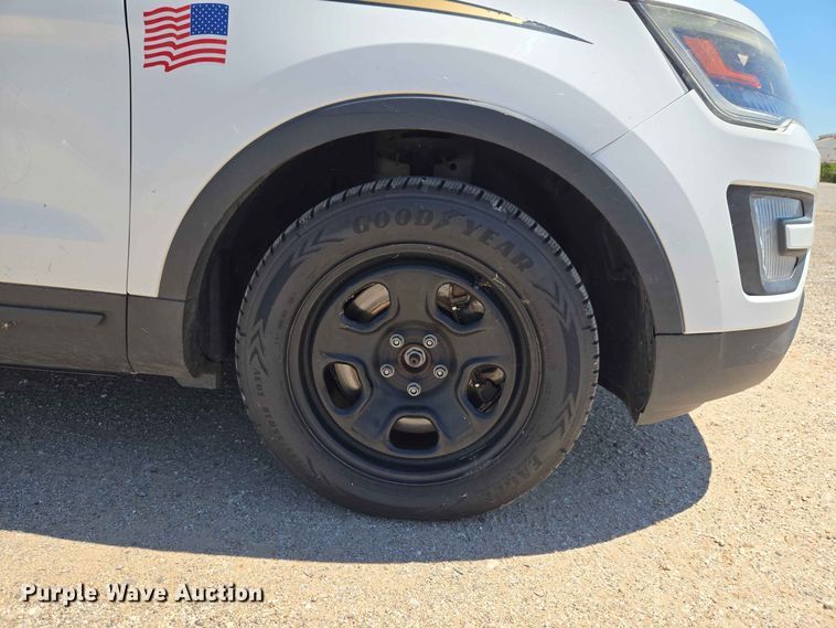 image for item EW0437 2017 Ford Explorer Police SUV