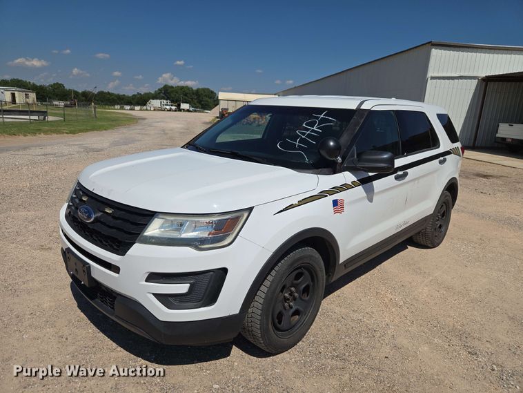 image for item EW0440 2016 Ford Explorer Police SUV