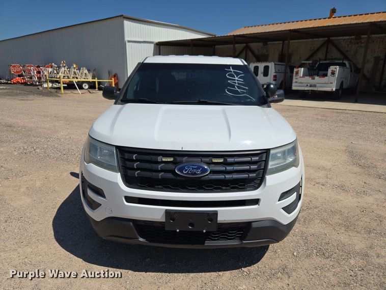 image for item EW0440 2016 Ford Explorer Police SUV