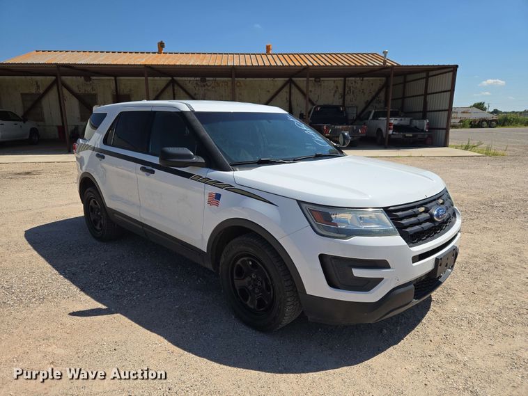 image for item EW0440 2016 Ford Explorer Police SUV