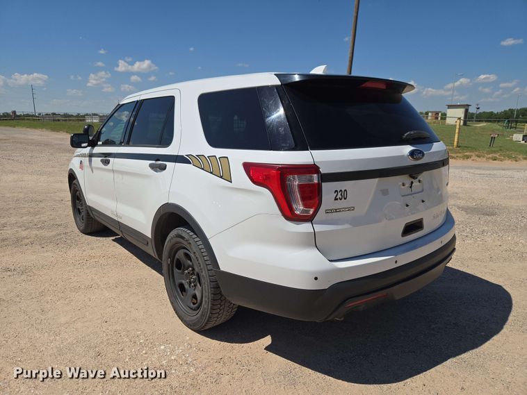 image for item EW0440 2016 Ford Explorer Police SUV