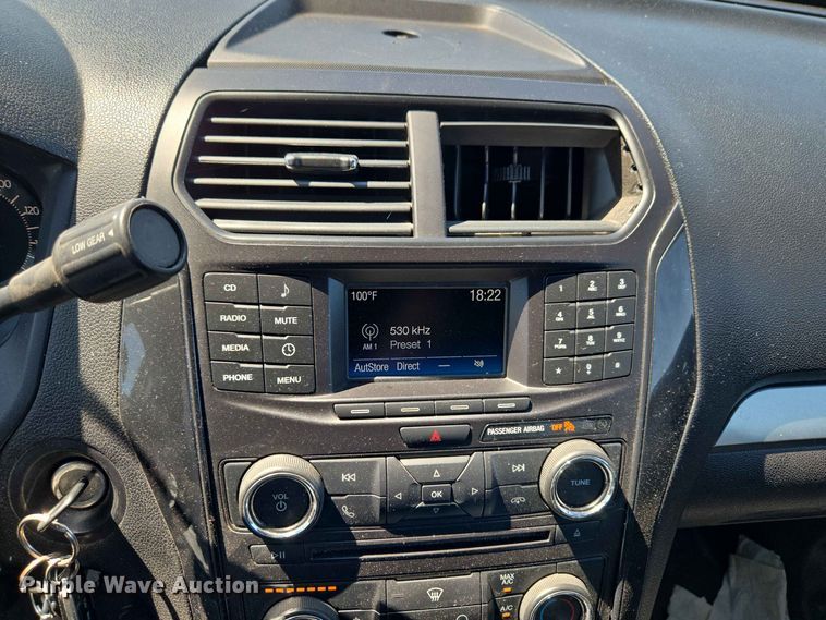 image for item EW0440 2016 Ford Explorer Police SUV