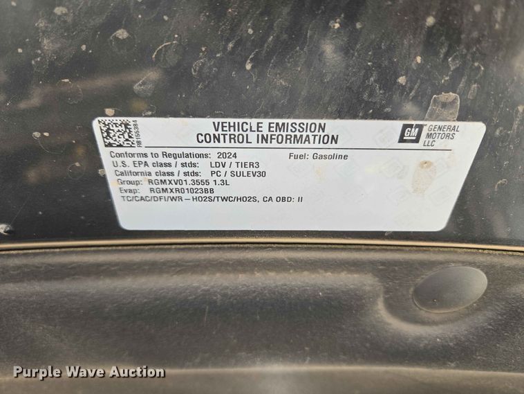 image for item EW0456 2024 Chevrolet Trailblazer RS SUV