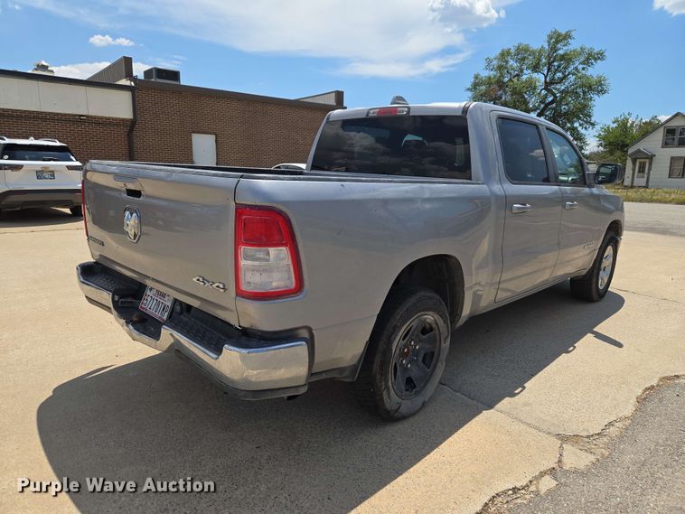 image for item EW0457 2021 RAM 1500 Bighorn Crew Cab pickup truck