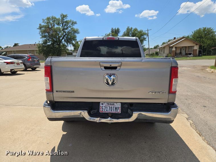 image for item EW0457 2021 RAM 1500 Bighorn Crew Cab pickup truck