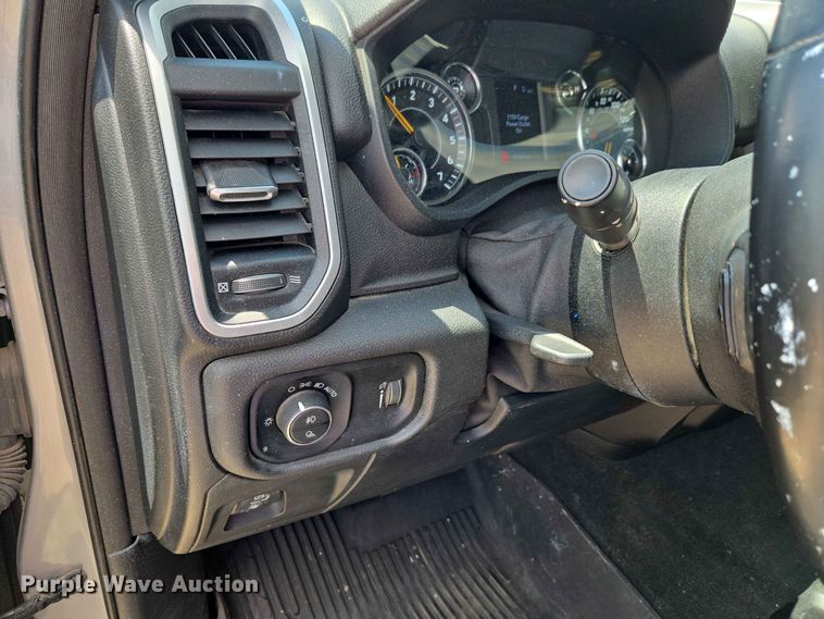 image for item EW0457 2021 RAM 1500 Bighorn Crew Cab pickup truck