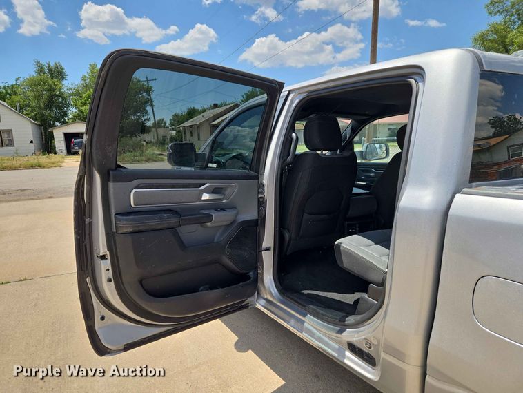image for item EW0457 2021 RAM 1500 Bighorn Crew Cab pickup truck