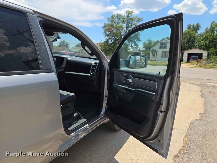 image for item EW0457 2021 RAM 1500 Bighorn Crew Cab pickup truck