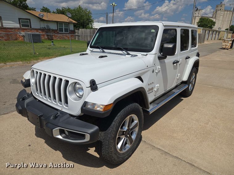 image for item EW0458 2020 Jeep Wrangler Unlimited Sahara SUV
