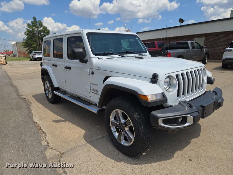 image for item EW0458 2020 Jeep Wrangler Unlimited Sahara SUV