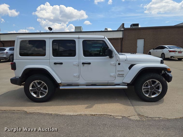 image for item EW0458 2020 Jeep Wrangler Unlimited Sahara SUV