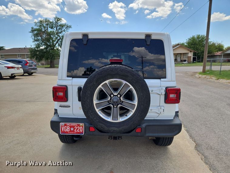 image for item EW0458 2020 Jeep Wrangler Unlimited Sahara SUV