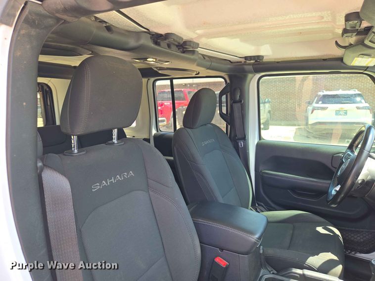 image for item EW0458 2020 Jeep Wrangler Unlimited Sahara SUV