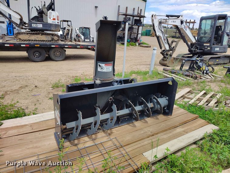 image for item EW1025 2019 Bobcat SB200 skid steer snow blower