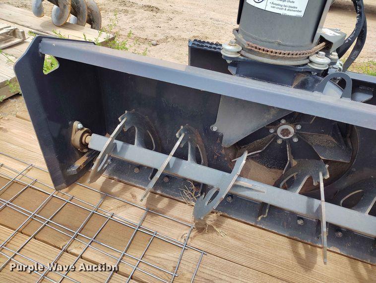 image for item EW1025 2019 Bobcat SB200 skid steer snow blower