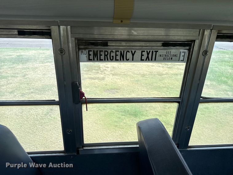 image for item EW4016 2010 Blue Bird All American school bus