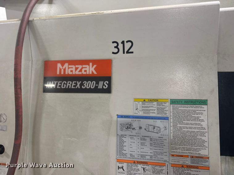 image for item EW4930 Yamzaki Mazak Integrex 300-IIIS CNC lathe