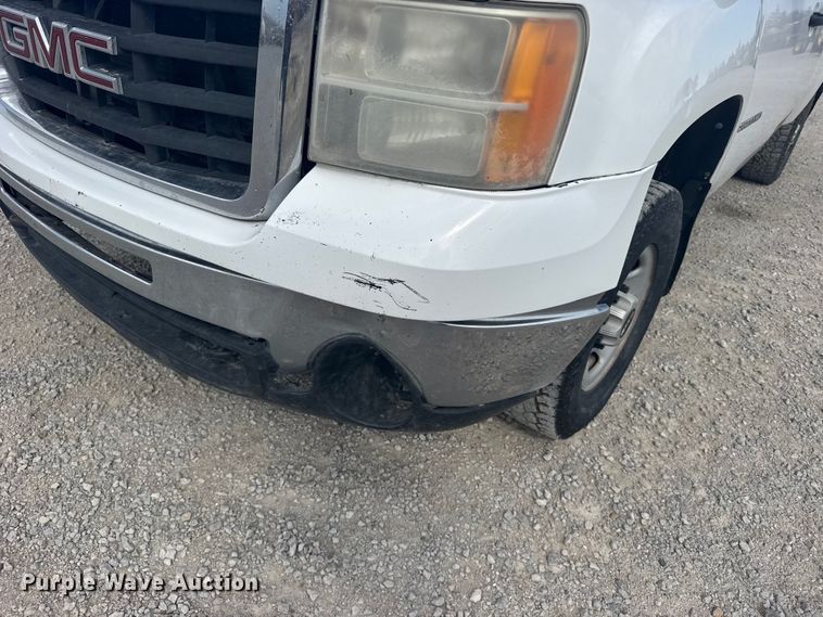 image for item EW4945 2010 GMC 2500 Ext. Cab pickup truck