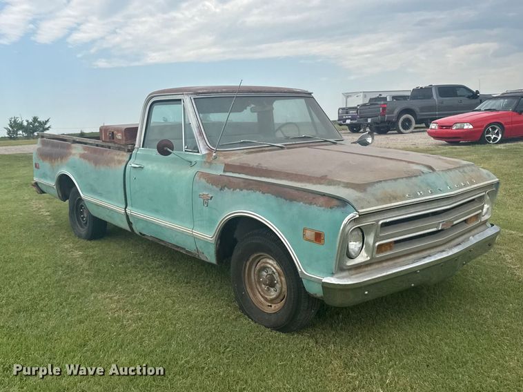 image for item EW4970 1968 Chevrolet C10 pickup truck