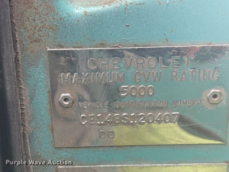 image for item EW4970 1968 Chevrolet C10 pickup truck