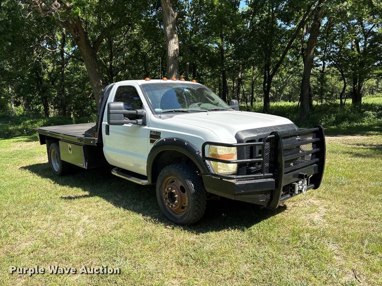 image for item EW8997 2008 Ford F550 Super Duty flatbed truck
