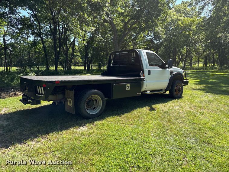image for item EW8997 2008 Ford F550 Super Duty flatbed truck
